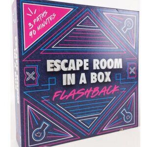 Mattel Escape Room in a Box Flashback Board Game